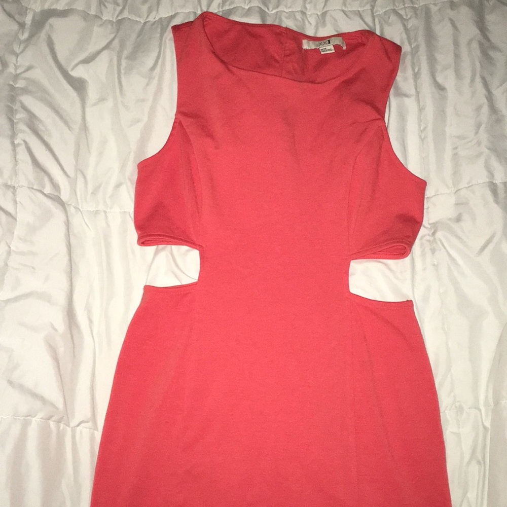 Orange Dress w/ Side Cutouts✨